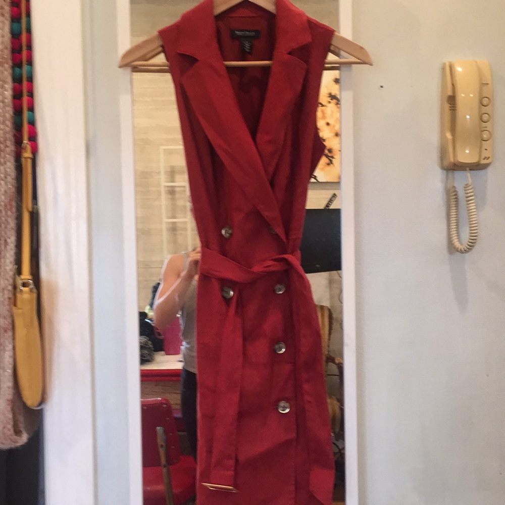 White House Black Market button up dress